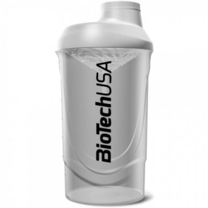 Biotech shaker wave sportinių kokteilių plaktuvė 600 ml